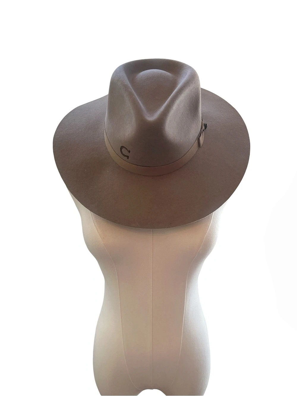 Charlie One  Horse Tan Wide Brim Hat